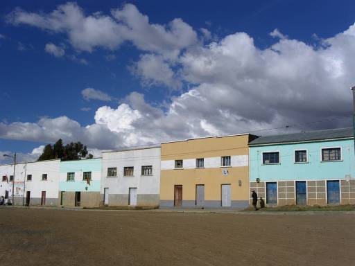 Bolivien; Puerto Perez; Dorfplatz